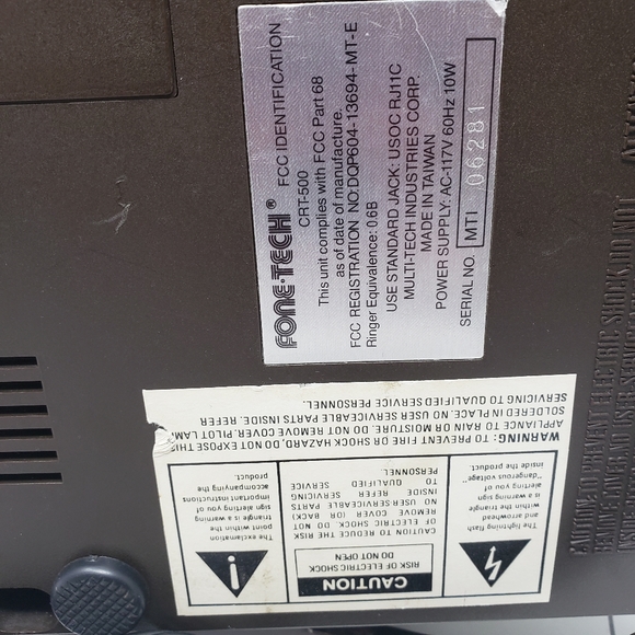 Phone Tech Telephone Alarm Clock Radio Vintage - Picture 12 of 16